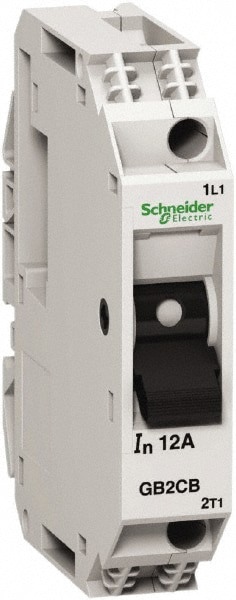 6 Amp, 1 Pole, Backplate, Clip, DIN Rail